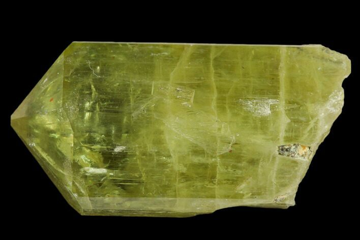 Gemmy, Yellow Apatite Crystal - Morocco #135390
